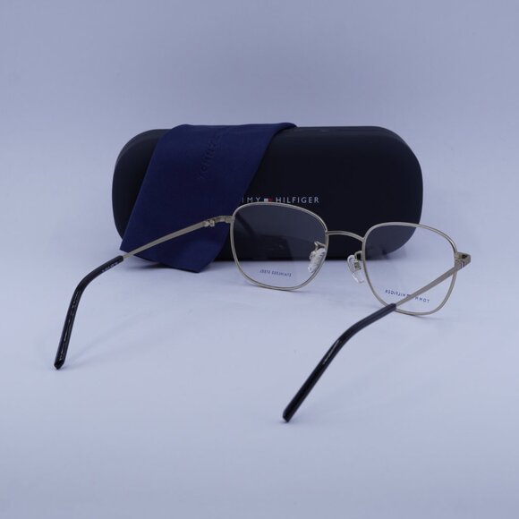 Tommy Hilfiger TH 1931/F 0AOZ 00 Eyeglasses Matte Gold 52mm Square Frame - Picture 10 of 10